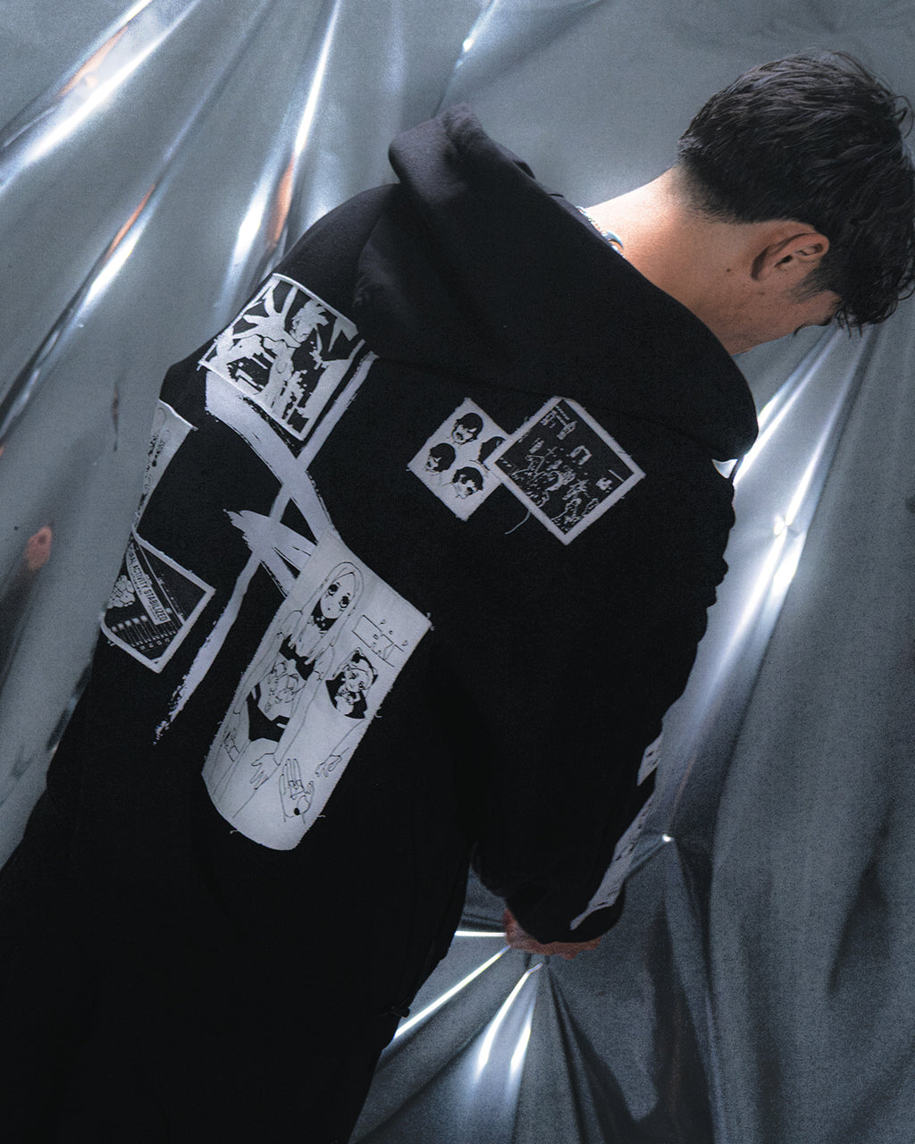 (PR) EDGERUNNERS HOODIE (BLACK)