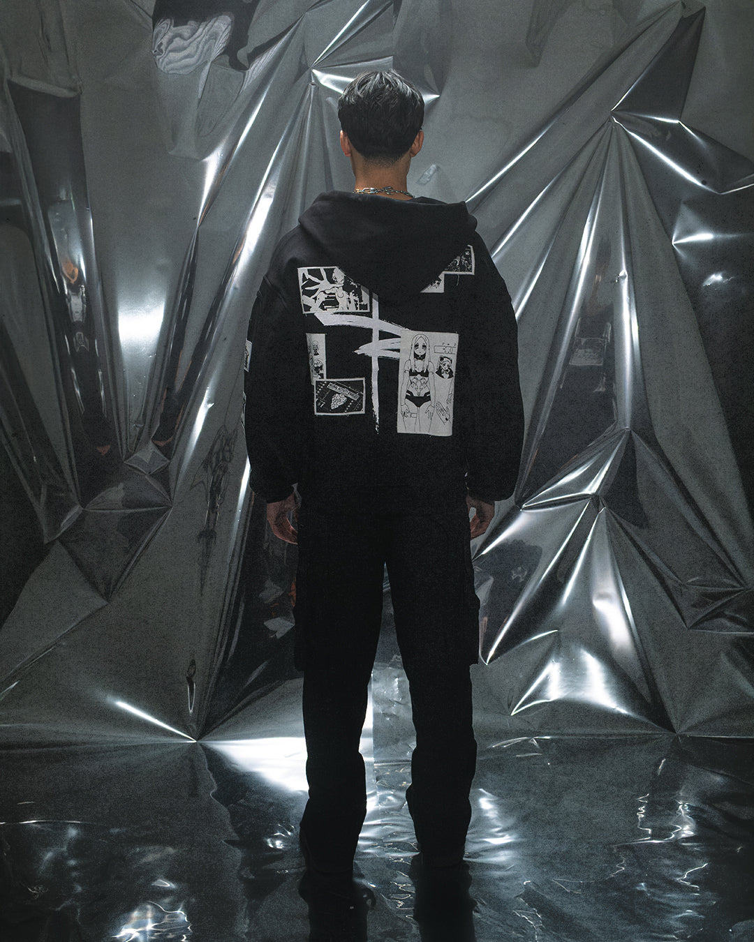 EDGERUNNERS HOODIE (BLACK)