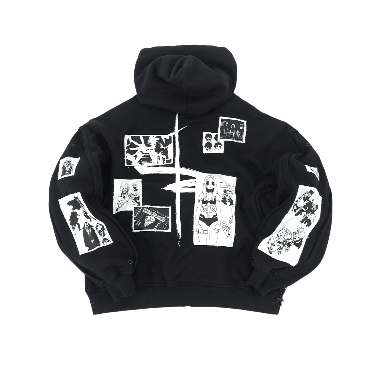 EDGERUNNERS HOODIE (BLACK)